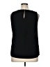 Rose + Olive 100% Polyester Black Sleeveless Blouse Size XL - photo 2