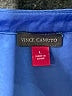 Vince Camuto 100% Polyester Blue 3/4 Sleeve Blouse Size L - photo 7