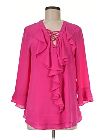 Melissa Paige 3/4 Sleeve Blouse (view 1)