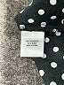 Cynthia Steffe 100% Polyester Polka Dots Black Short Sleeve Blouse Size L - photo 8