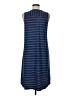 Max Studio Stripes Blue Casual Dress Size M - photo 2