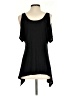 Yahada 100% Rayon Black Short Sleeve T-Shirt Size S - photo 2