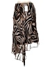 DKNY 100% Polyester Animal Print Brown Formal Skirt Size 10 - photo 2