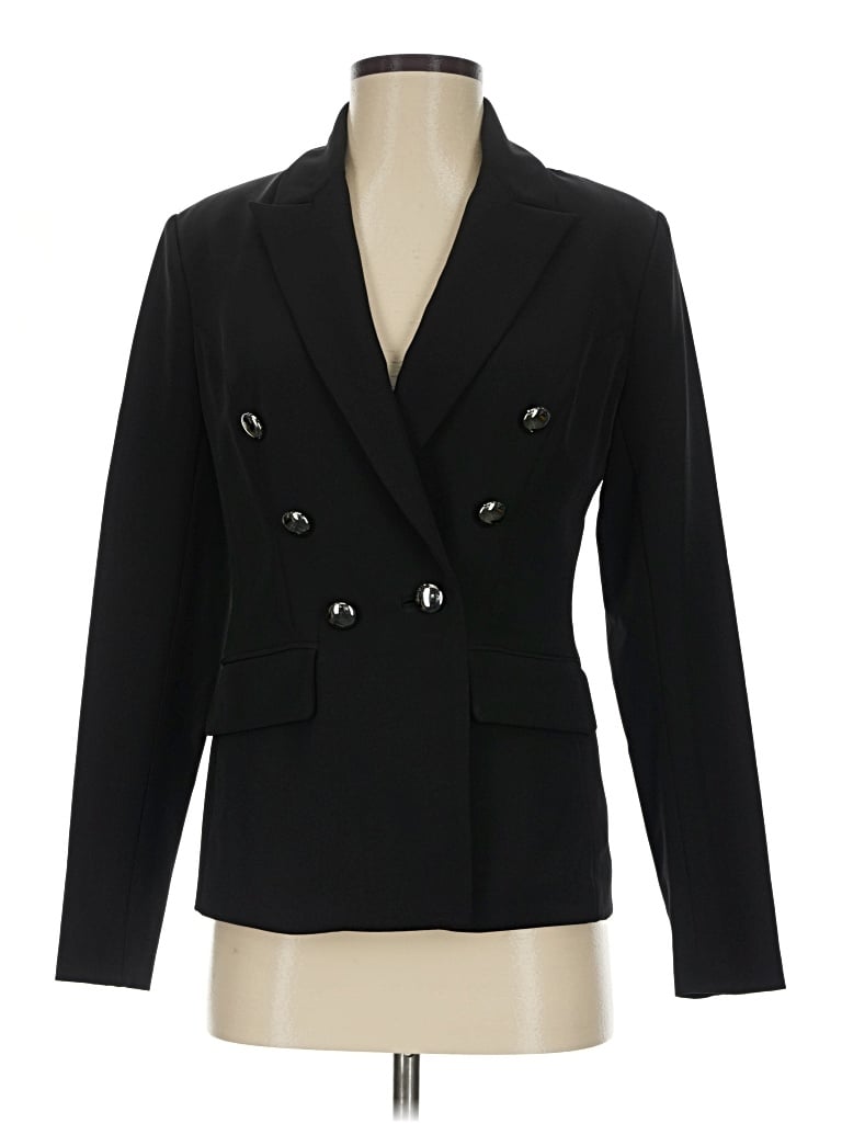 Pre-owned W. By Wantable Blazer Jacket In Black