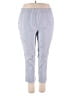 Eliane Rose Stripes Blue Casual Pants Size 18 - photo 1
