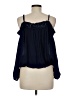 Unbranded Blue 3/4 Sleeve Blouse Size M - photo 2