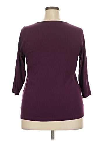 Torrid 3/4 Sleeve T-Shirt (view 2)