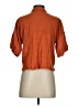 PrAna Orange Short Sleeve Blouse Size XS - photo 2