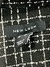 New Look Plaid Black Coat Size 0 - photo 6