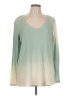 143 story Green Long Sleeve Top Size L - photo 1