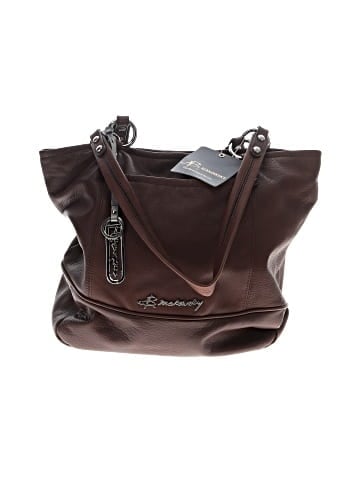B Makowsky Leather Tote (view 1)