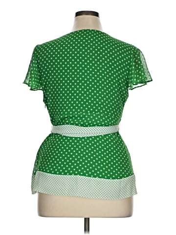 Lane Bryant Short Sleeve Blouse (view 2)