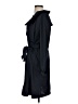 Tahari 100% Polyester Black Trenchcoat Size S - photo 5