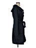 Tahari 100% Polyester Black Trenchcoat Size S - photo 4