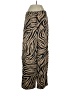 Zara Animal Print Gold Casual Pants Size S - photo 1