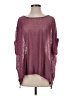 Akemi + Kin Burgundy 3/4 Sleeve Top Size XS - photo 1