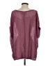 Akemi + Kin Burgundy 3/4 Sleeve Top Size XS - photo 2