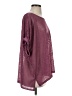 Akemi + Kin Burgundy 3/4 Sleeve Top Size XS - photo 4