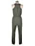 iris 100% Rayon Solid Green Jumpsuit Size L - photo 2
