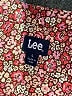 Lee Tweed Red 3/4 Sleeve Button-Down Shirt Size L - photo 7