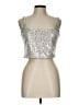 Dress the Population Silver Tank Top Size L - photo 1