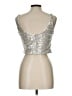 Dress the Population Silver Tank Top Size L - photo 2