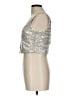 Dress the Population Silver Tank Top Size L - photo 5