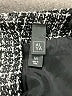 Alya 100% Polyester Tweed Gray Casual Skirt Size M - photo 4