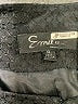 Emily... 100% Polyester Black 3/4 Sleeve Top Size 12 - photo 7