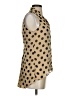 Sans Souci 100% Polyester Polka Dots Gold Sleeveless Blouse Size S - photo 4
