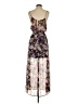 Fate 100% Polyester Floral Blue Casual Dress Size XS (petite) - photo 2