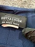 Un Deux Trois Solid Black Blue Dress Size 16 - photo 3