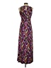 Wisp Print Purple Casual Dress Size 4 Petite - photo 2
