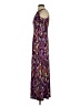 Wisp Print Purple Casual Dress Size 4 Petite - photo 5