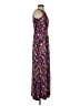 Wisp Print Purple Casual Dress Size 4 Petite - photo 4