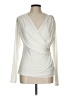 Laundry by Shelli Segal 100% Polyester Ivory Long Sleeve Top Size L - photo 1