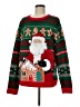 Holiday Time 100% Acrylic Red Pullover Sweater Size M - photo 1