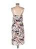 Zara Basic 100% Polyester Floral White Blue Casual Dress Size M - photo 2