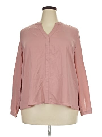 Jennifer Lopez Long Sleeve Blouse (view 1)