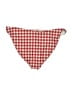 Beach Riot Checkered-gingham Red Swimsuit Bottoms Size L - photo 2