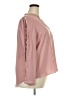 Jennifer Lopez 100% Polyester Pink Long Sleeve Blouse Size XXL - photo 4