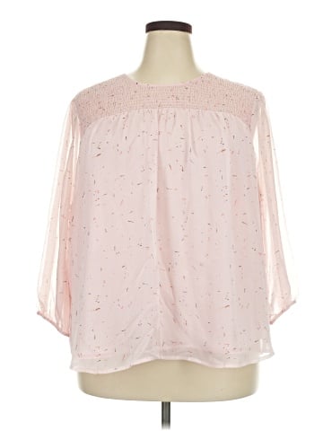 Evri 3/4 Sleeve Blouse (view 1)