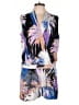 Trina Turk Graphic Blue Purple Romper Size L - photo 1