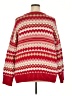Talbots Chevron-herringbone Argyle Aztec Or Tribal Print Fair Isle Graphic Multi Color Red Pullover Sweater Size 3X - photo 2