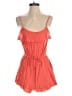 Divided by H&M 100% Viscose Solid Orange Romper Size 4 - photo 1