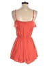 Divided by H&M 100% Viscose Solid Orange Romper Size 4 - photo 2