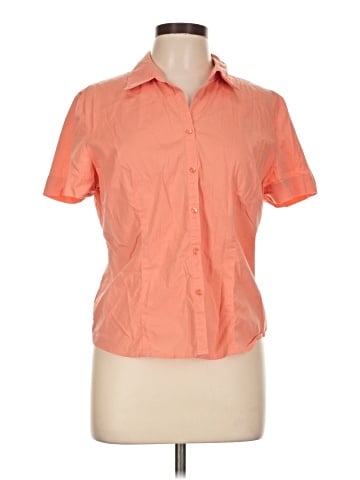 St. John's Bay Short Sleeve Blouse (view 1)