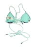River Island 100% Polyester Blue Swimsuit Top Size 4 - photo 2