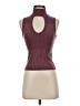 LA Hearts Burgundy Sleeveless Turtleneck Size XS - photo 1