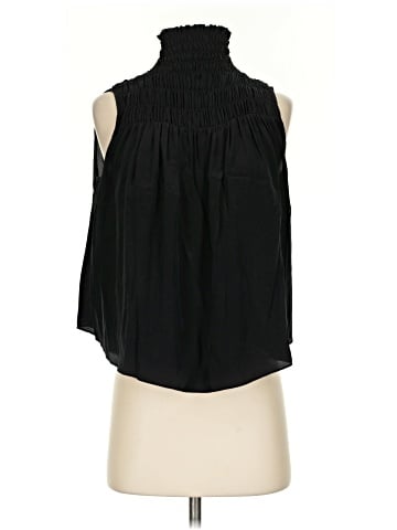 FRAME Sleeveless Silk Top (view 1)